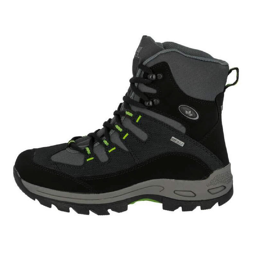 Lico Glacier Winterboot Schneestiefelette Schnürer Herren schwarz grau NEU