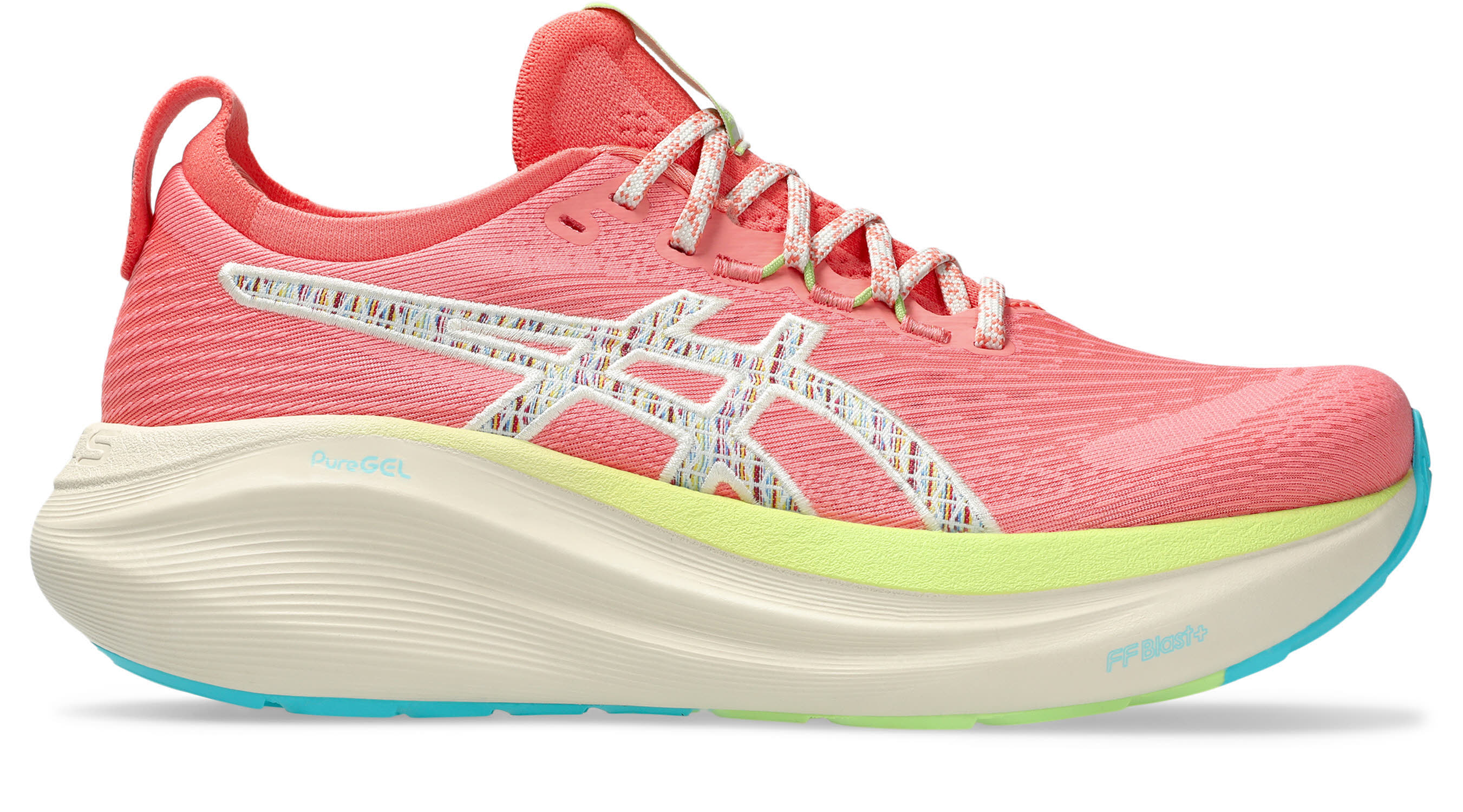 ASICS GEL-NIMBUS 27 TR Laufschuhe Joggingschuhe Damen beige rosa