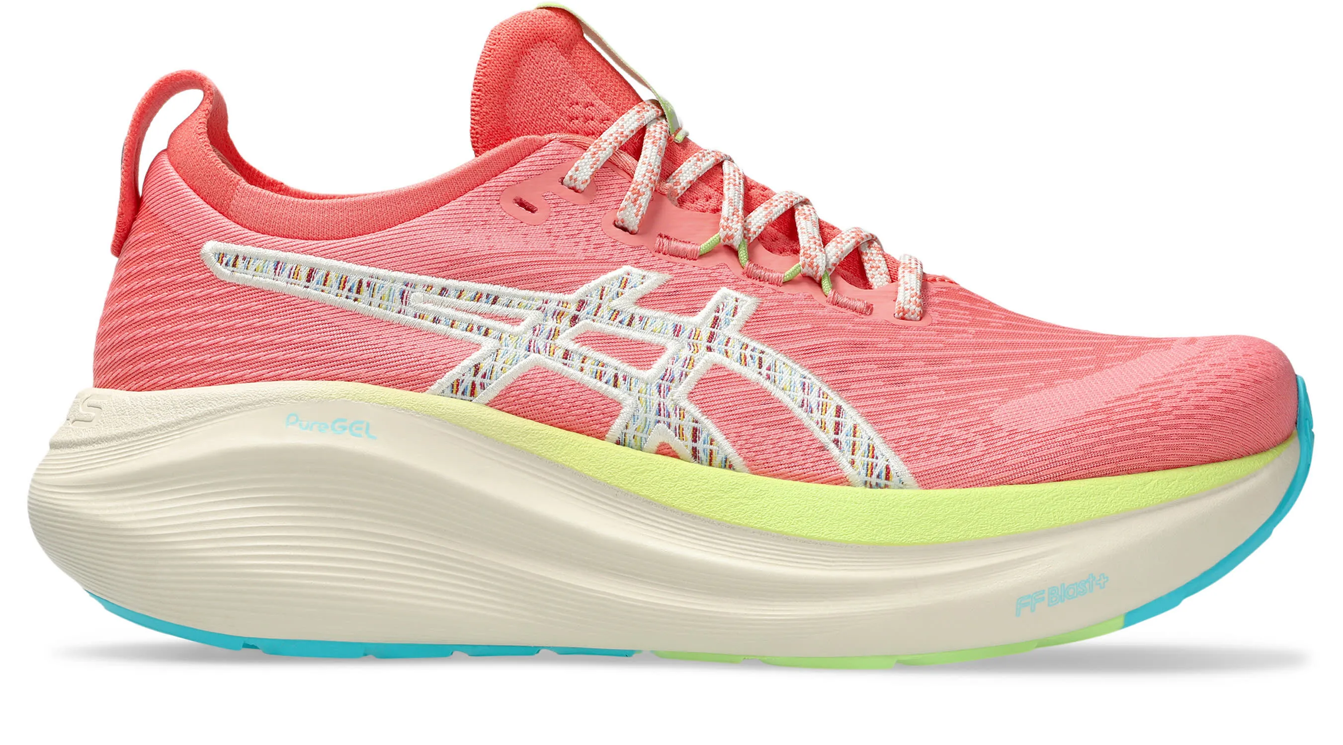ASICS GEL-NIMBUS 27 TR Laufschuhe Joggingschuhe Damen beige rosa
