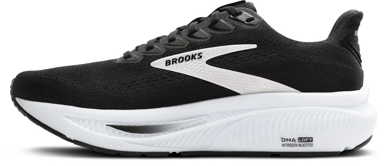 Brooks Ghost 17 Herren Laufschuhe Joggingschuhe schwarz/weiß/grau