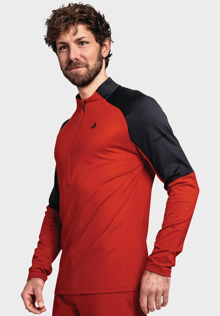 Schöffel Skirolli Funktionsshirt Herren rot