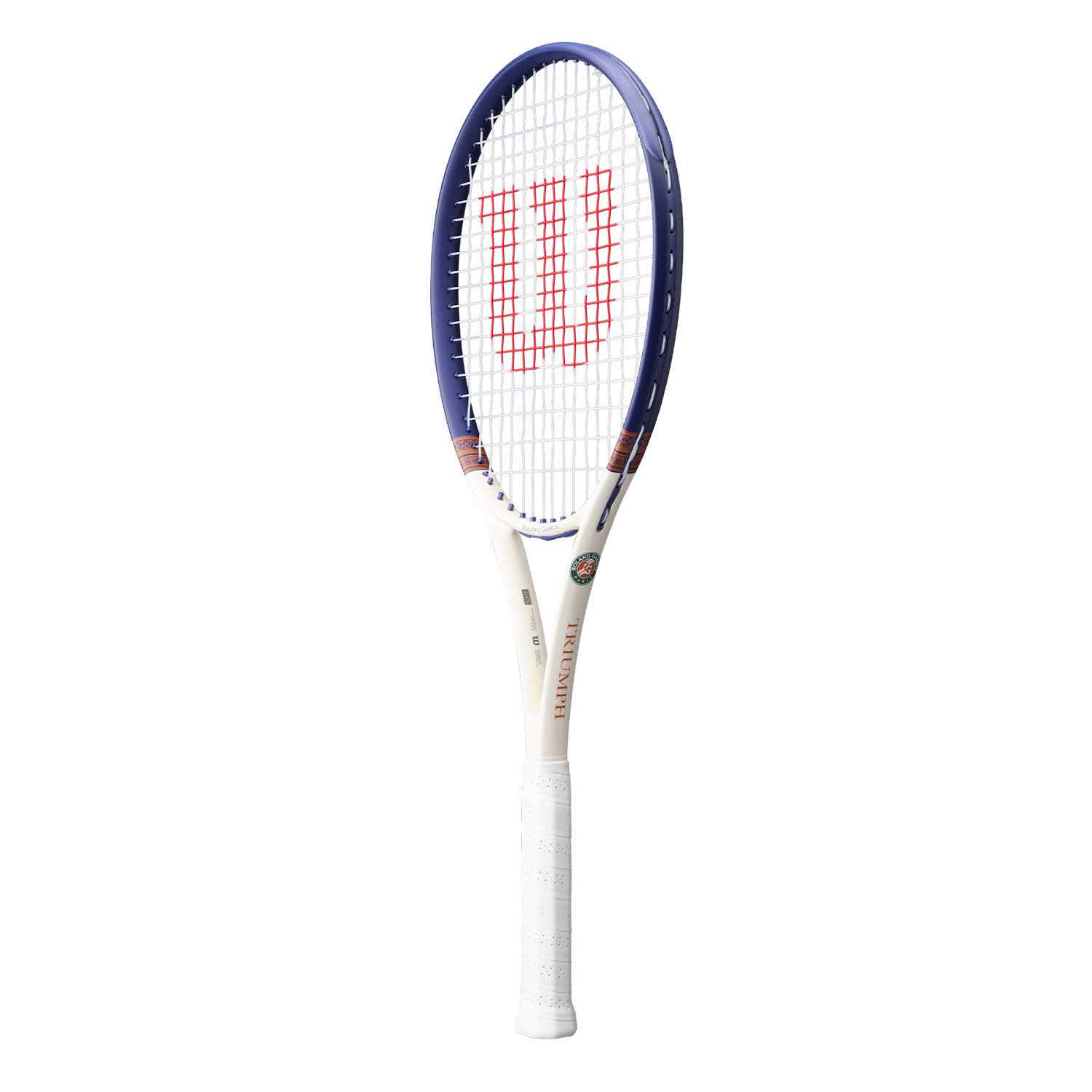 Wilson Roland-Garros 2026 Triumph Unisex Tennisschläger blau/weiß