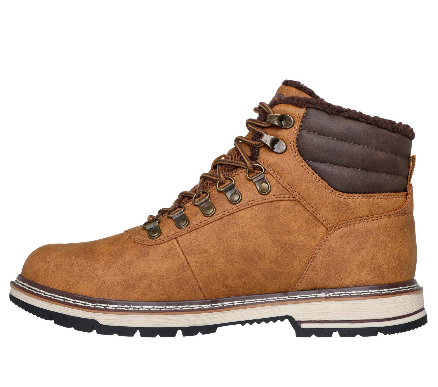 Skechers CORADO - MEMPHIS Herren Schnürstiefel wasserdicht beige