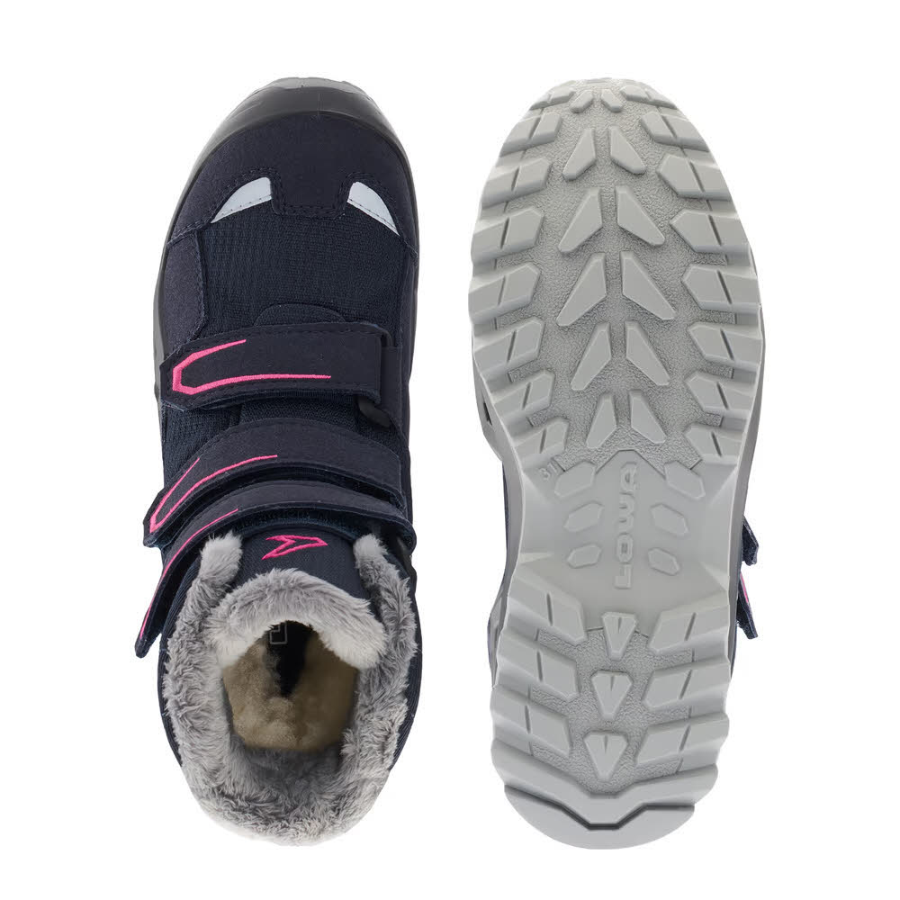 Lowa MILO EVO GTX HI JR Mädchen Winterstiefel Winterschuh blau