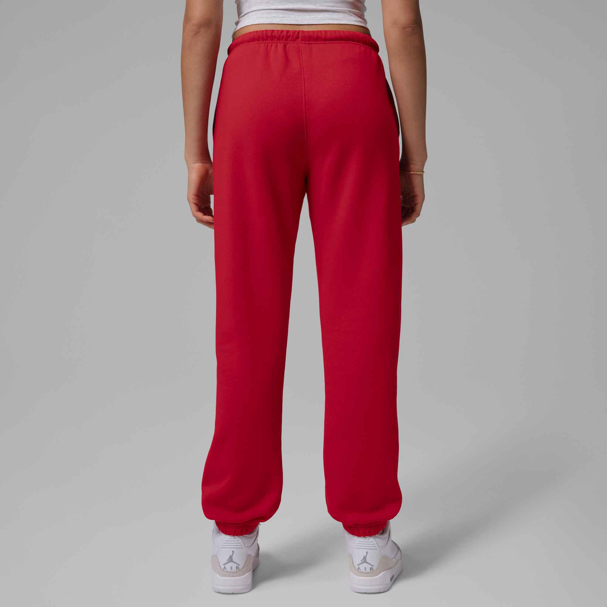 Nike W J JUMPMAN FLC PANT 2 Damen Jogginghose rot