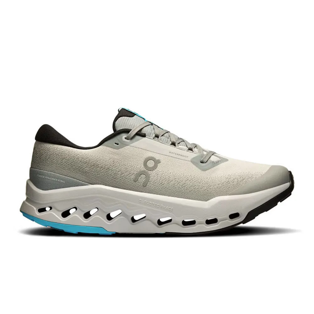 ON Cloudsurfer Trail 2 Waterproof Herren Sneaker Laufschuhe grau blau