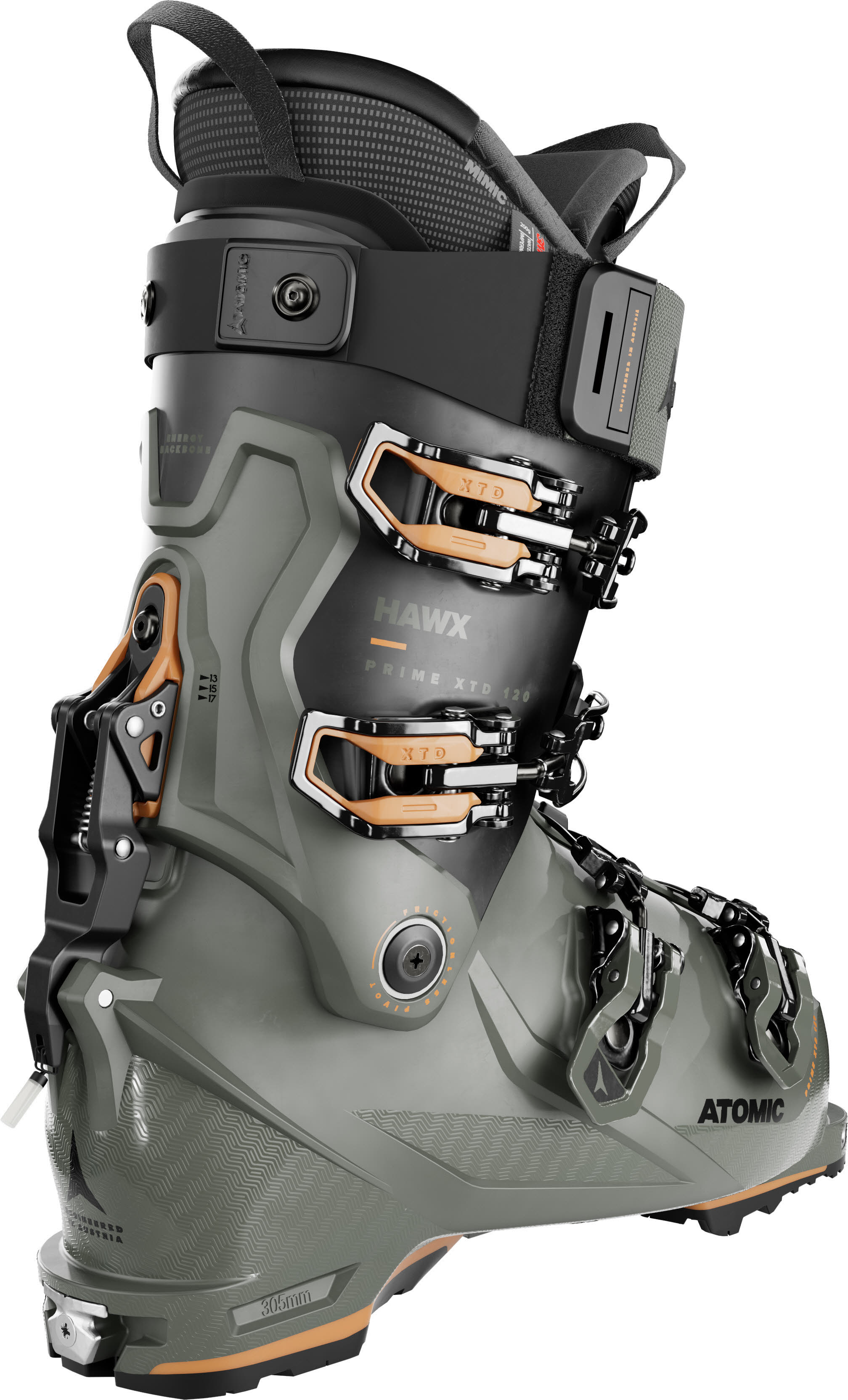 Atomic HAWX PRIME XTD 120 GW Unisex Skischuhe Skiboots 23/24 army green/black NEU