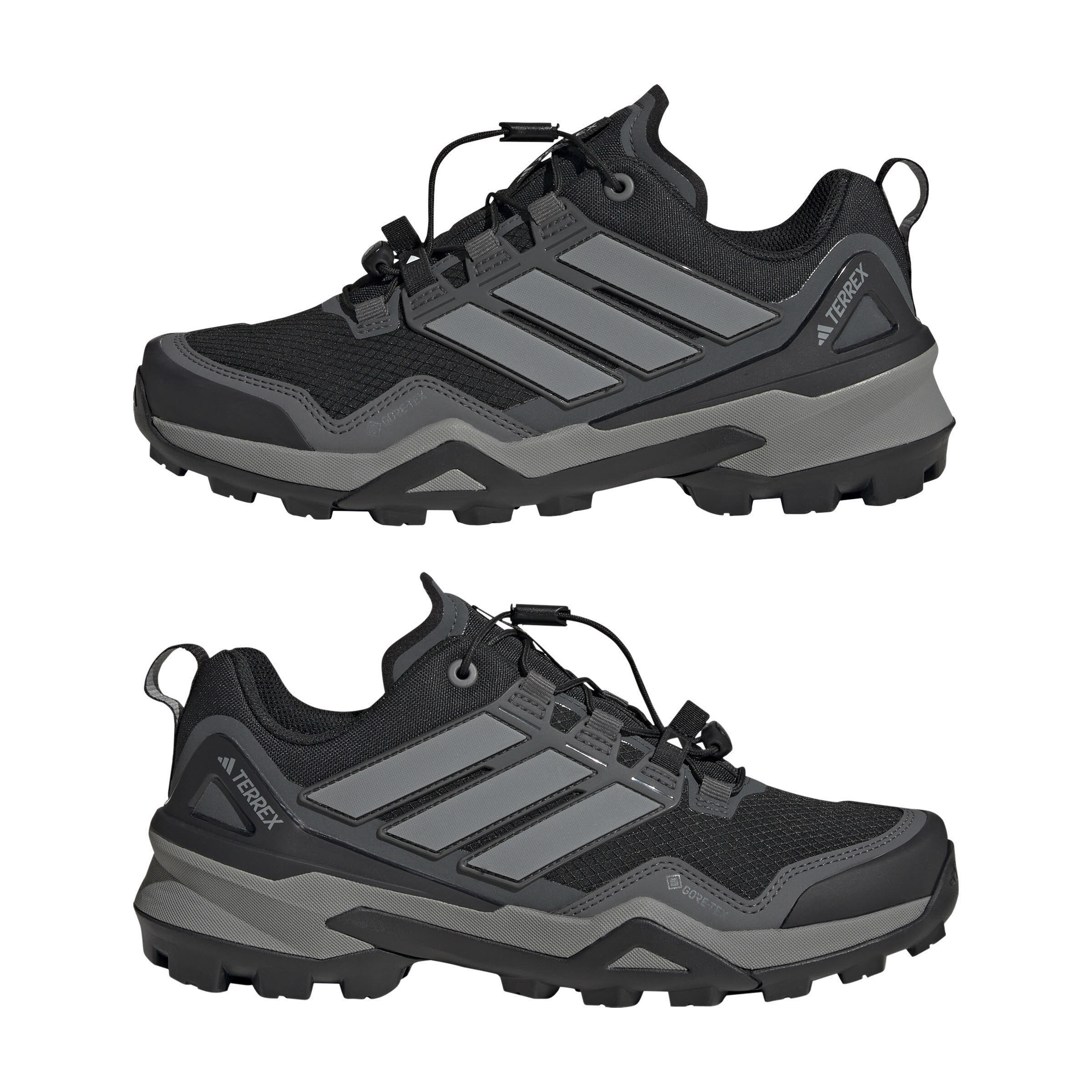 adidas TERREX SKYCHASER GTX W Damen Wanderschuhe Trekkingschuhe Low schwarz