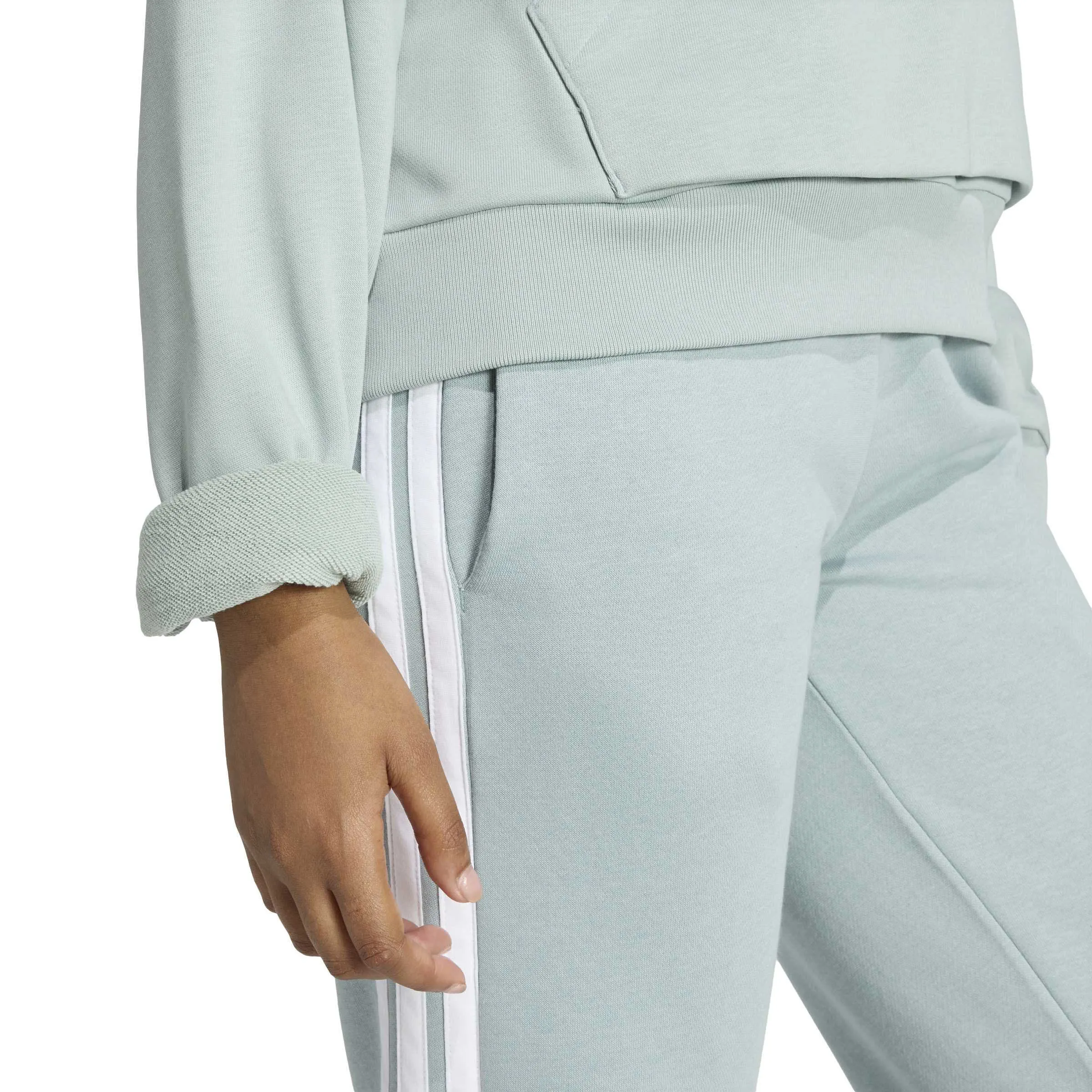 ADIDAS Essentials Big Logo Hoodie Damen grün