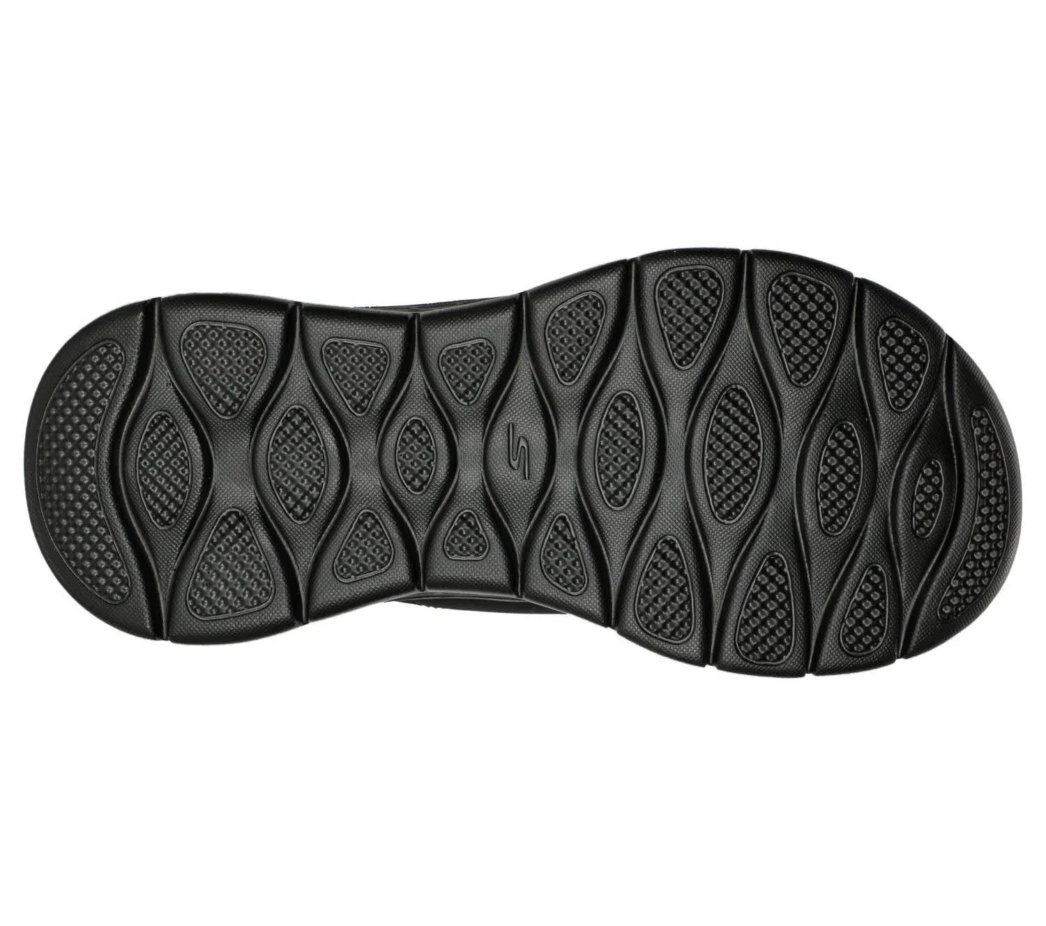 Skechers GO WALK FLEX SANDAL – VALLEJO Herren Flip-Flops schwarz