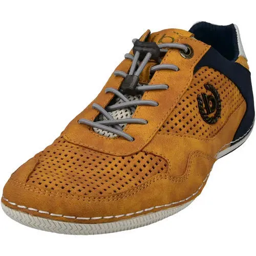 bUGATTI Lace-up Schnürrschuh Herren gelb