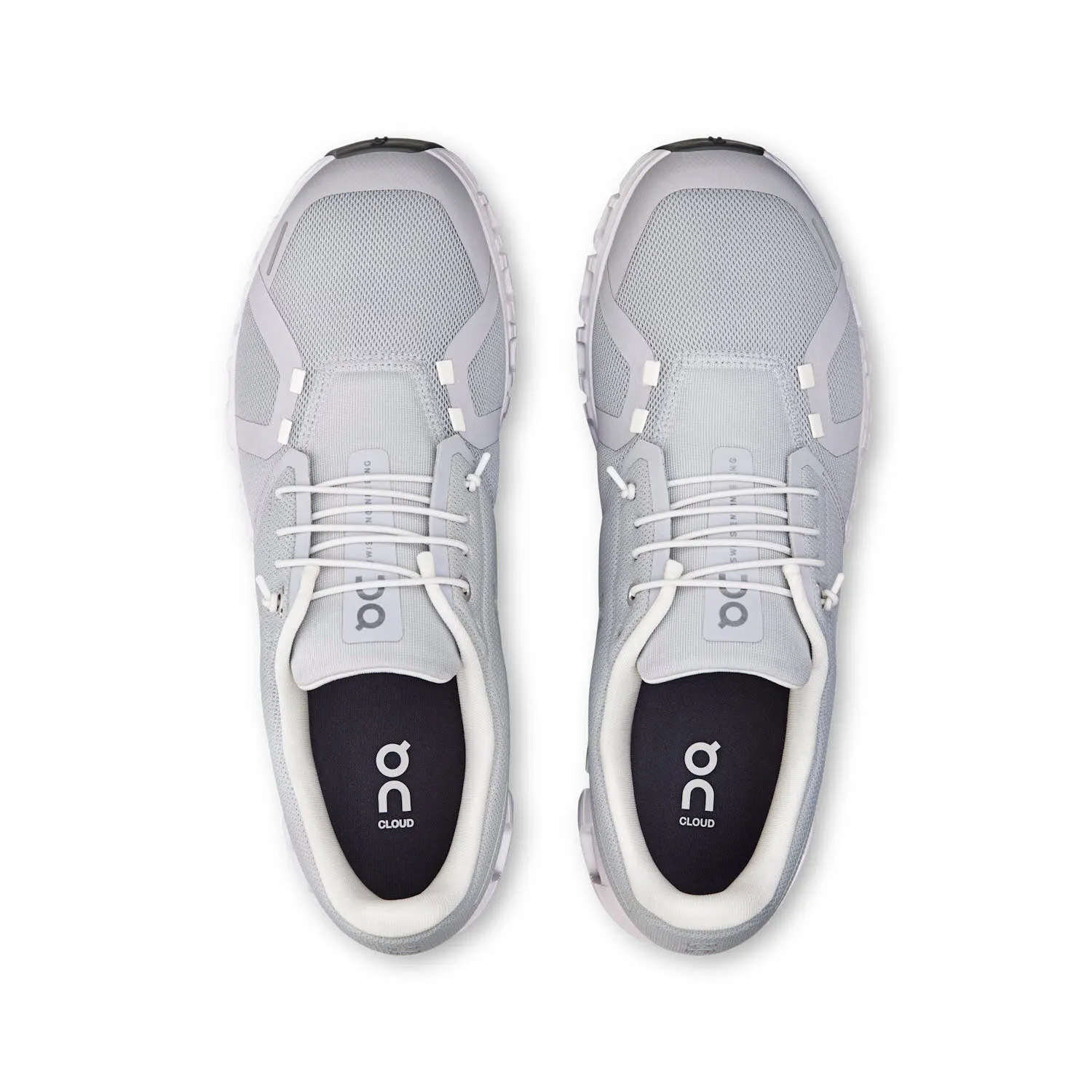 ON CLOUD 6 WIDE Herren Sneaker Freizeitschuhe glacier/white