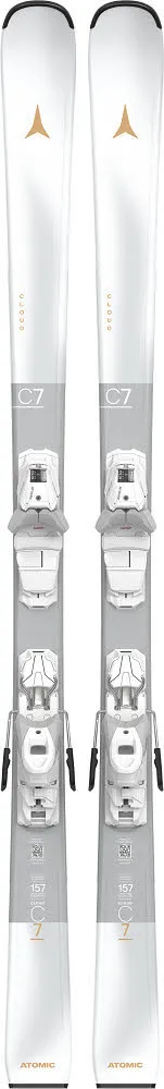 Atomic CLOUD C7 WHITE + M 10 GW Damen Ski Einsteiger 25/26 weiß