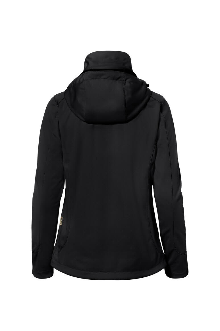 Hakro Alberta Damen Softshelljacke atmungsaktiv schwarz