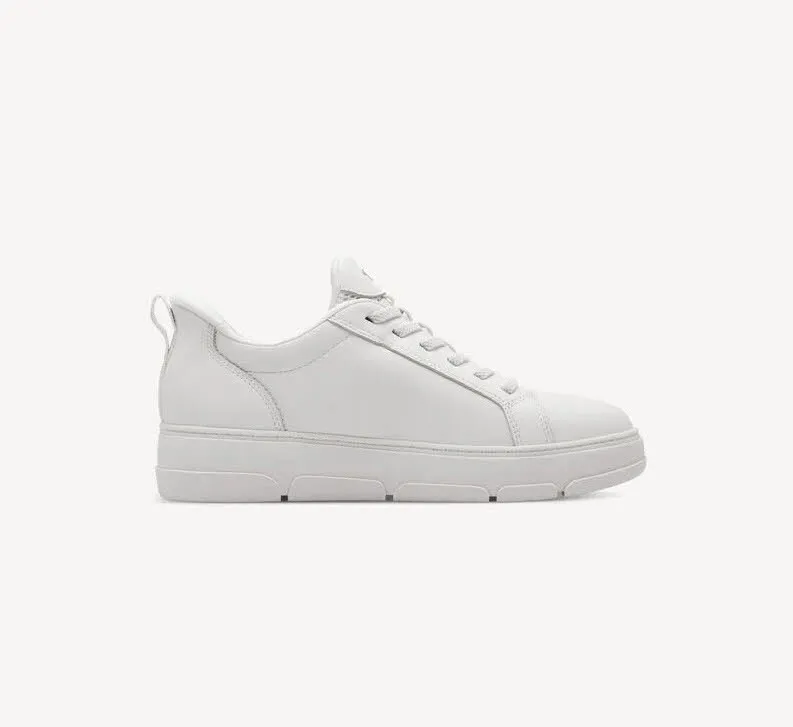 Tamaris Women Lace-up Damen Sneaker Schnürer Halbschuh weiß