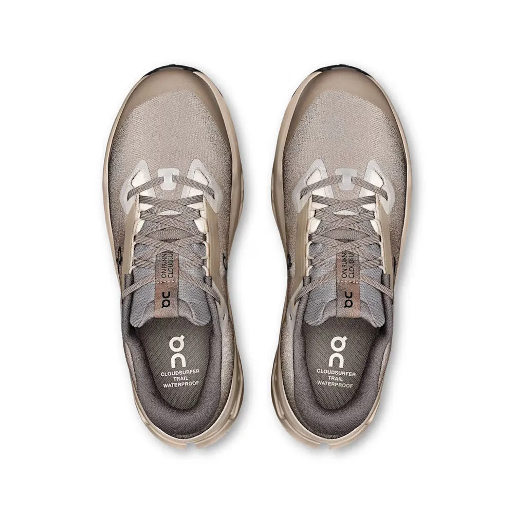 ON Cloudsurfer Trail 2 Waterproof Herren Sneaker Laufschuhe braun