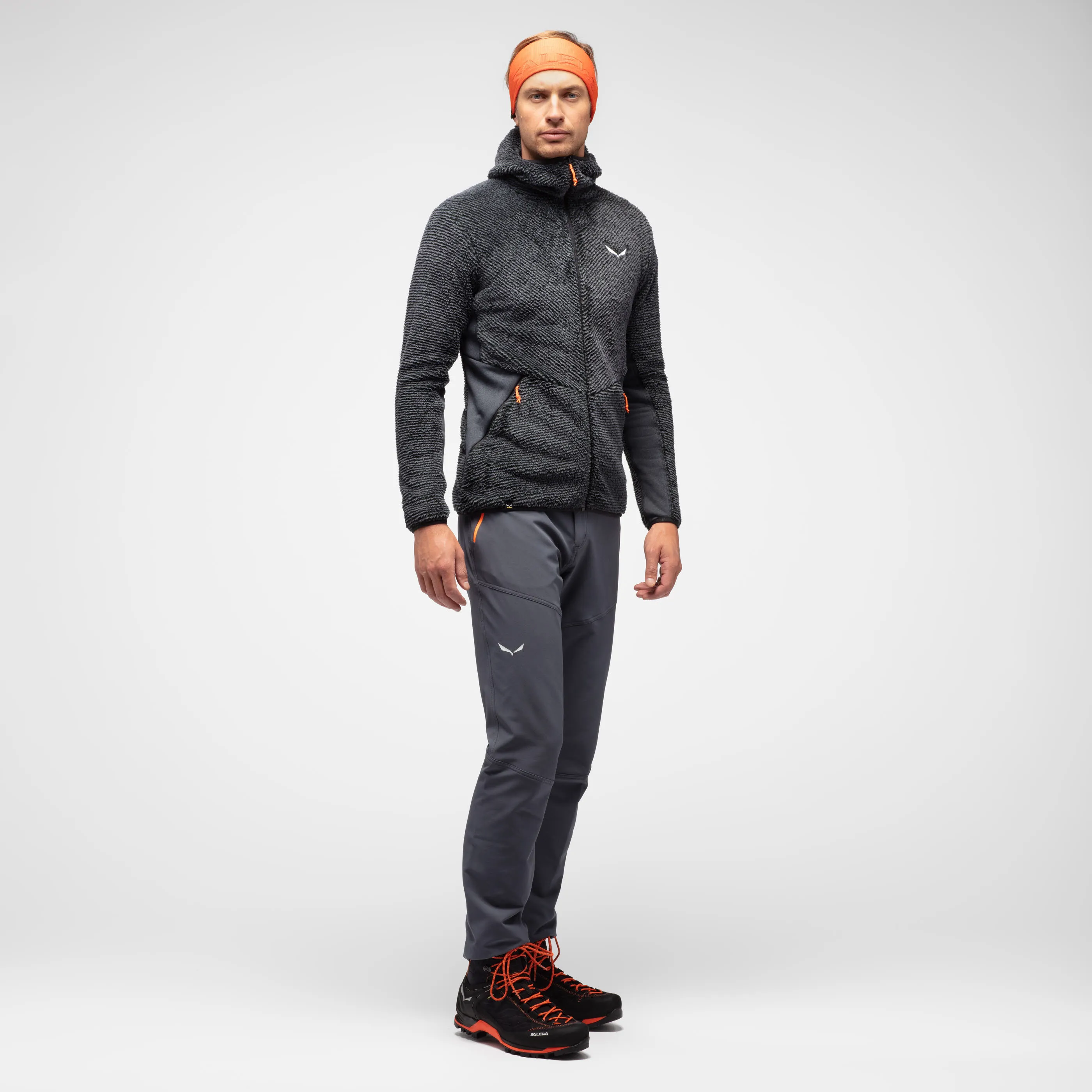 Salewa TOGNAZZA PL M JACKET Fleecejacke Kapuzenjacke Herren schwarz