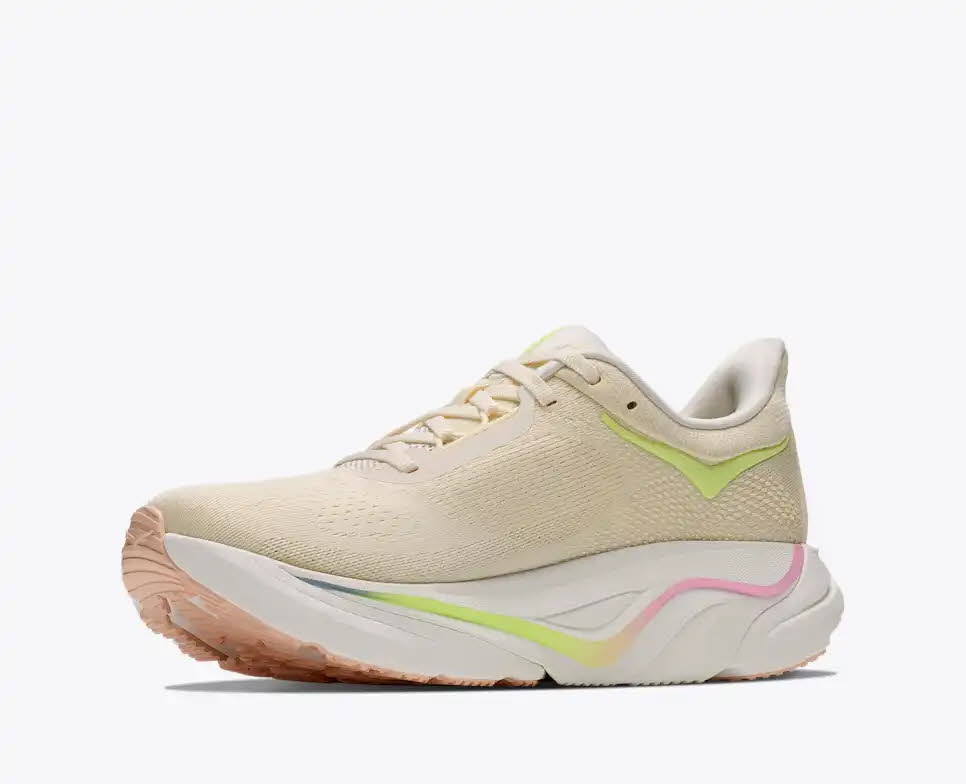 Hoka Arahi 9 Damen Laufschuhe Joggingschuhe vintage yellow