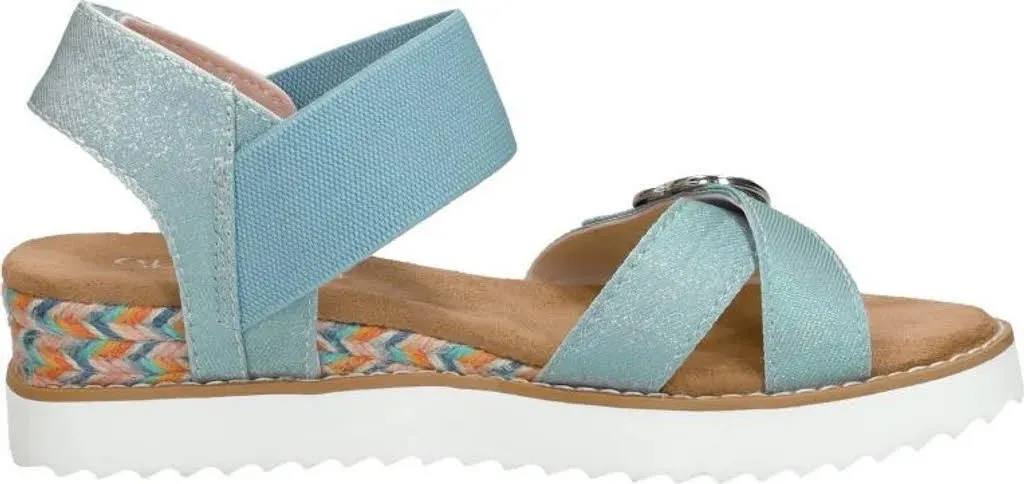 Skechers MISS DESERT KISS HI Mädchen Sandalen blau