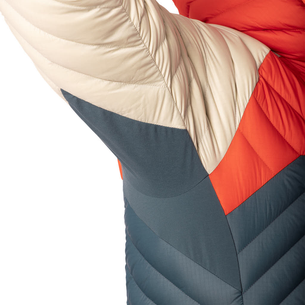Dynafit RADICAL RDS DWN HOOD JKT Herren Daunenjacke Wanderjacke orange
