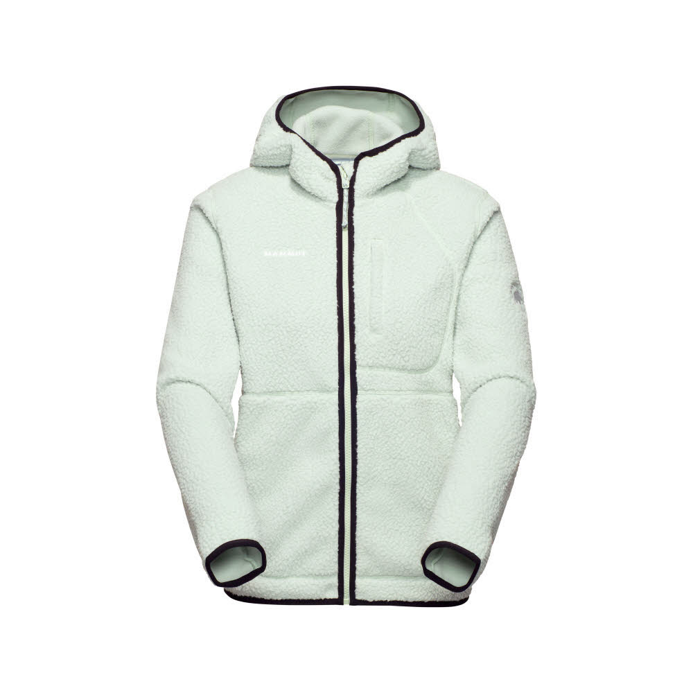 Mammut Falera Pro ML Hooded Jacket Damen Fleecejacke weiß