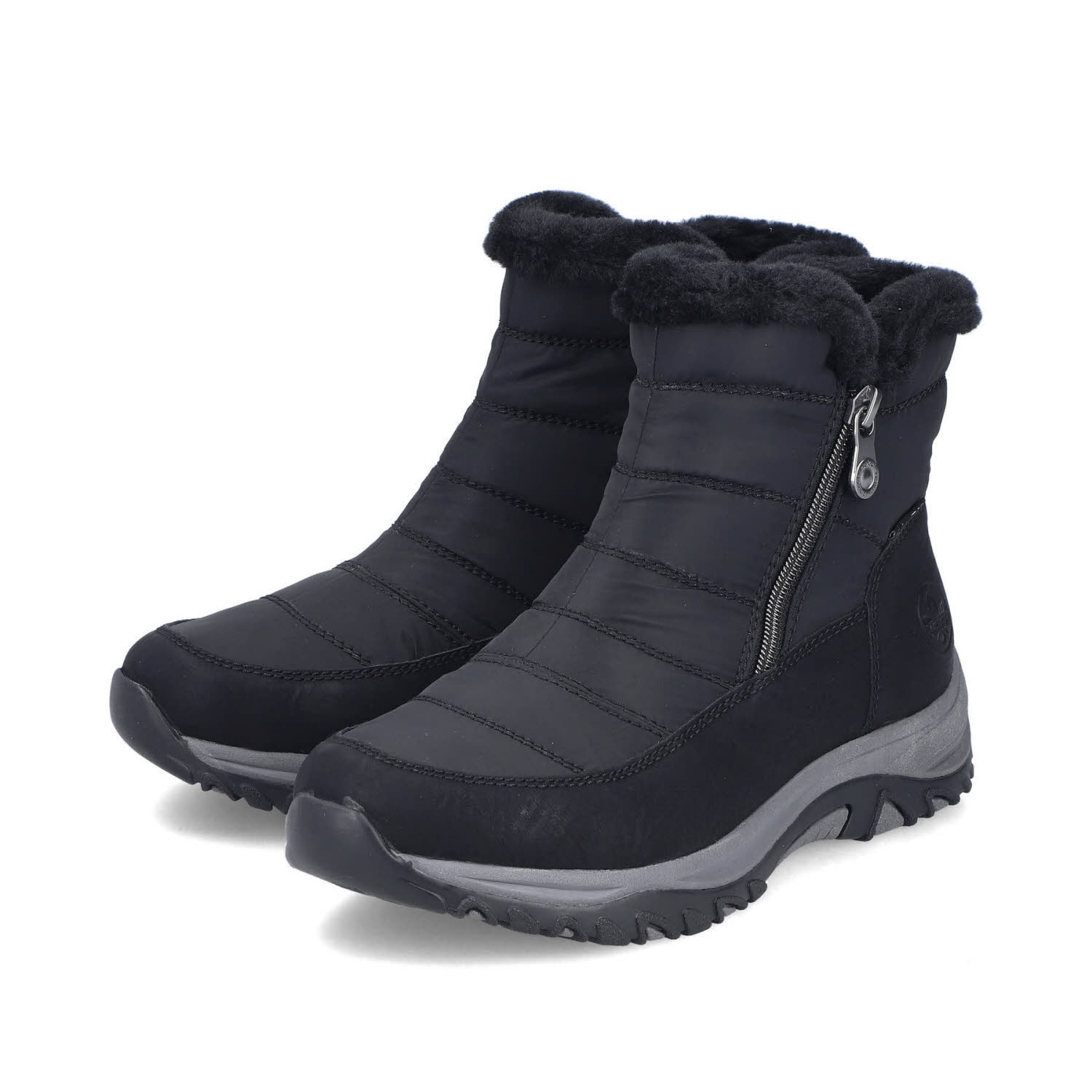 Rieker HWK Damen Stiefel Damen Winterstiefel schwarz