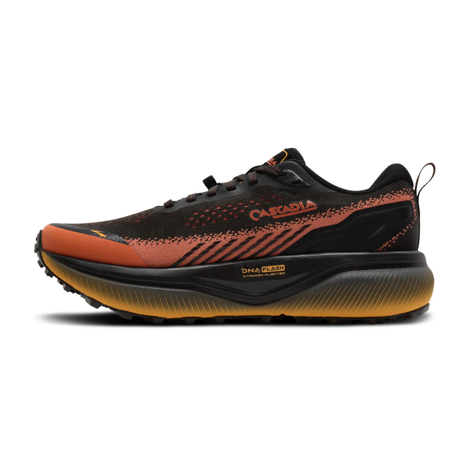 Brooks Cascadia 20 Herren Trailrunningschuhe Laufschuhe schwarz/orange
