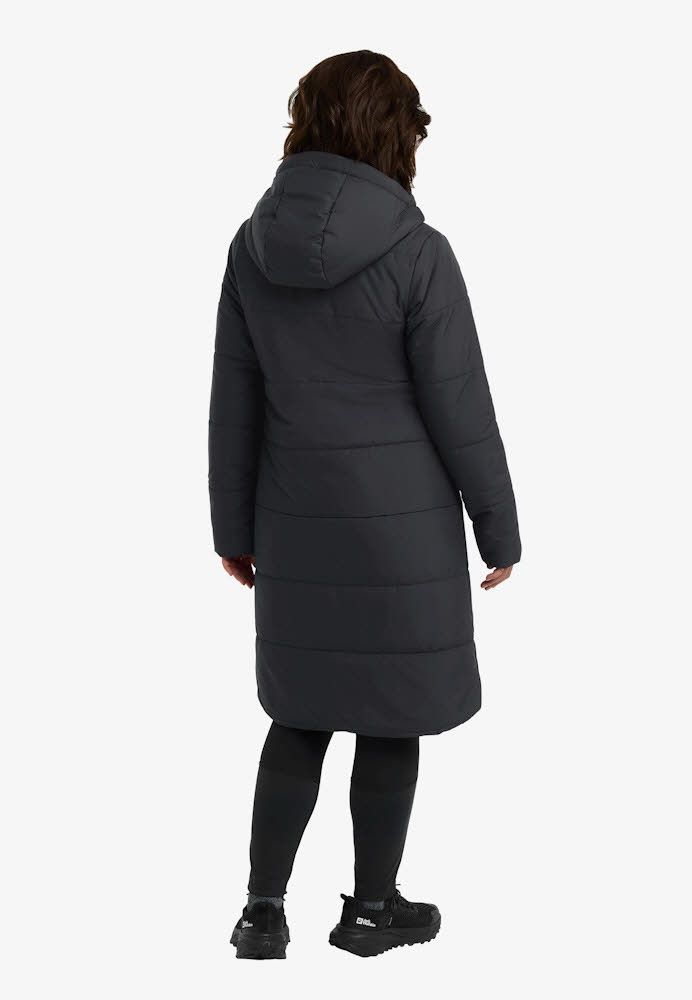 Jack Wolfskin Deutzer Coat Damen Wintermantel Freizeitmantel schwarz