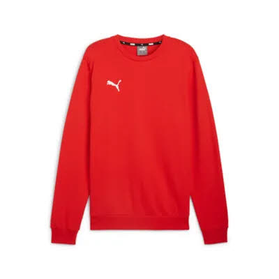 Puma teamGOAL Casuals Crew Neck Sweat Pullover Herren rot