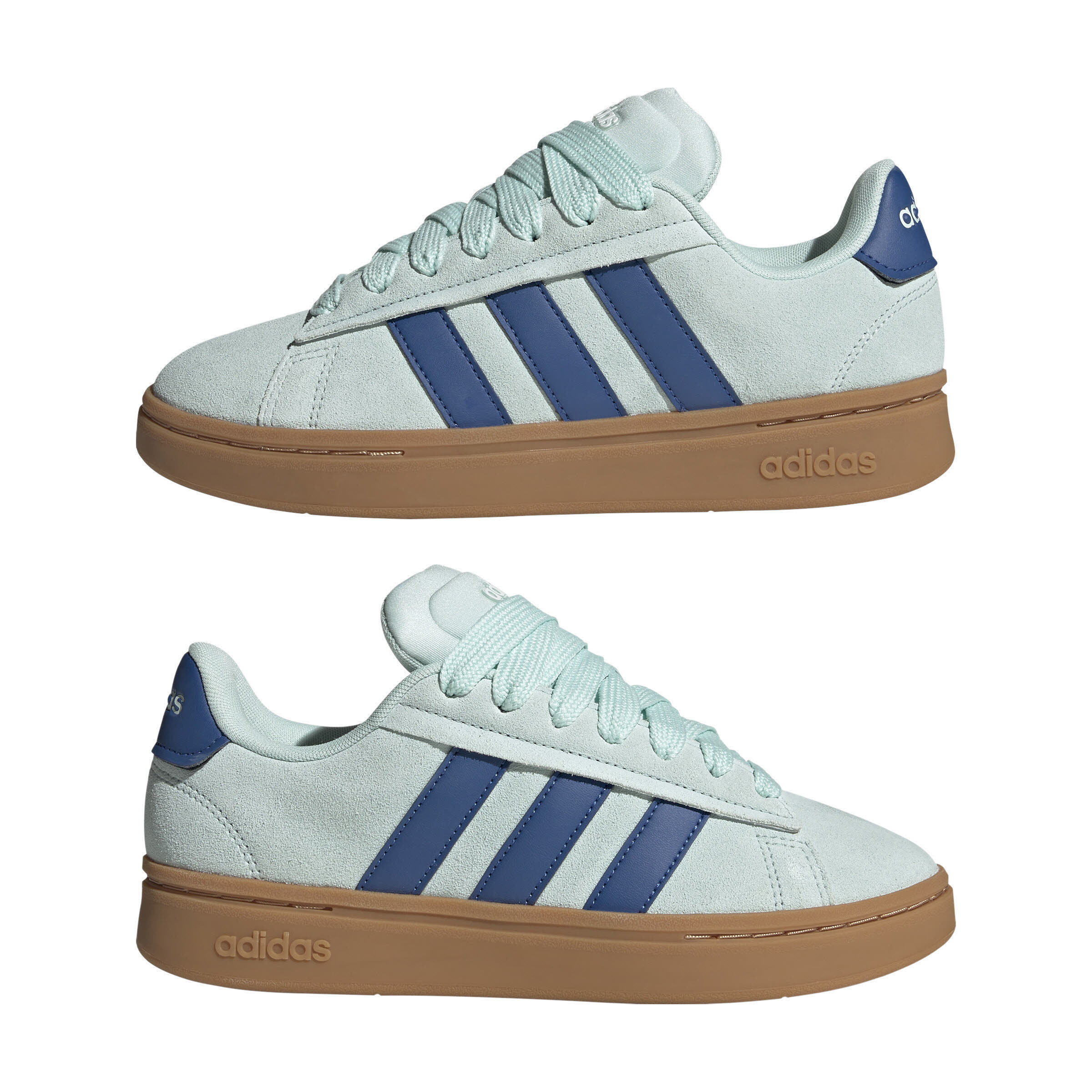 adidas Grand Court Alpha Schuh Sneaker Damen hellblau