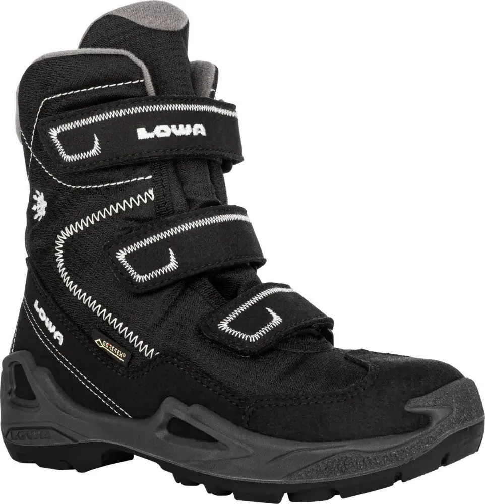 Lowa Milo GTX HI Kinder Winterschuhe Schneestiefel schwarz