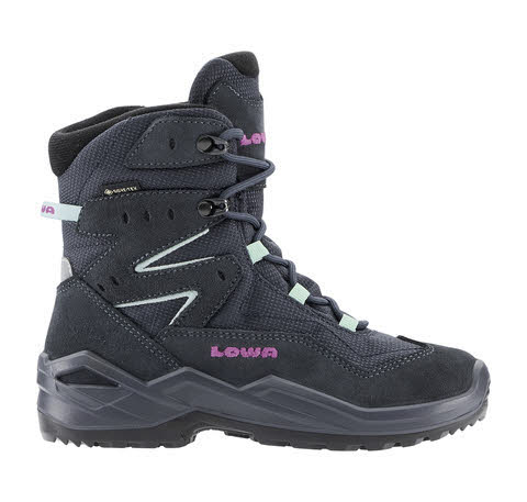 Lowa LINO GTX HIgh Mädchen Winterstiefel navy/pink