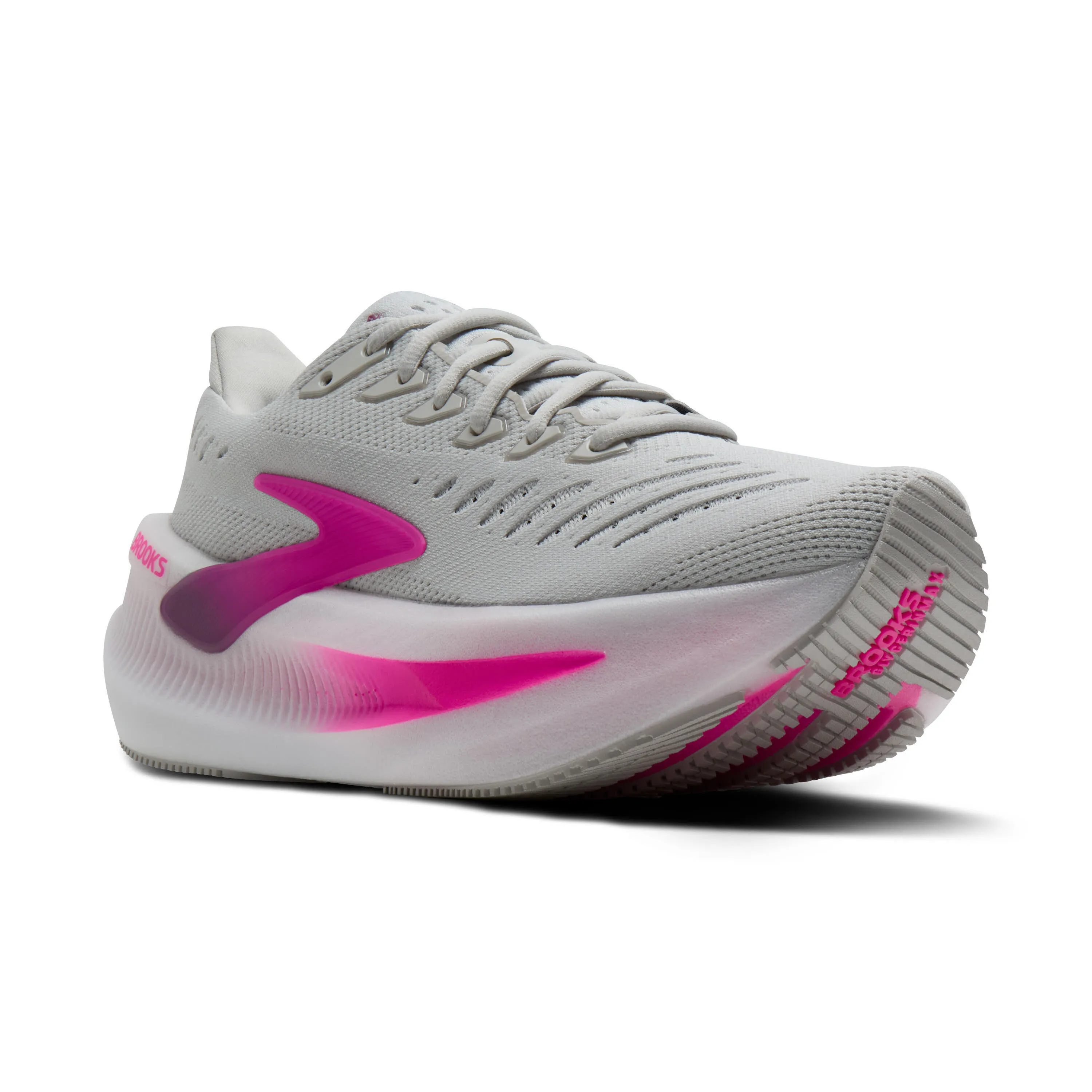 Brooks Glycerin Max 2 Damen Joggingschuhe Laufschuhe grau/pink