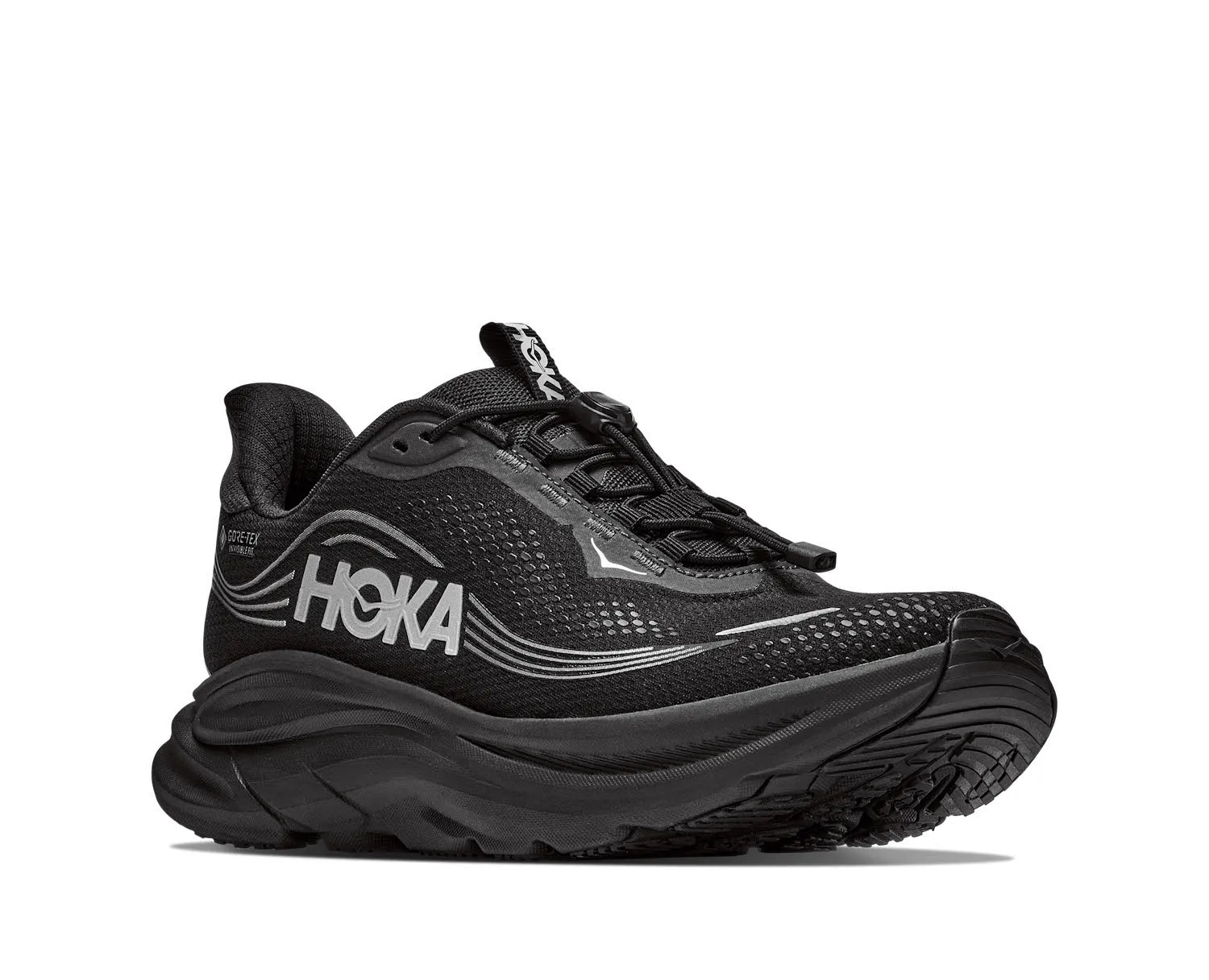 Hoka Clifton 11 GTX Damen Laufschuhe Joggingschuhe schwarz