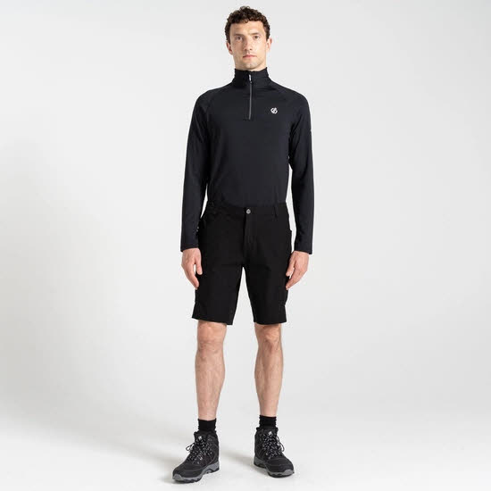 Dare2B Tuned in II Herren Wandershorts Walkingshorts schwarz