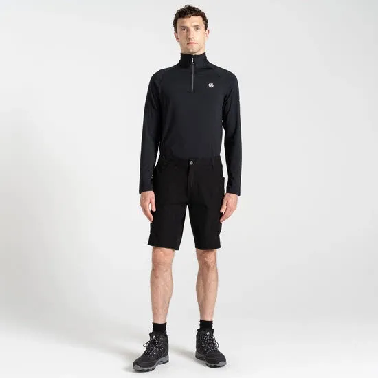 Dare2B Tuned in II Herren Wandershorts Walkingshorts schwarz