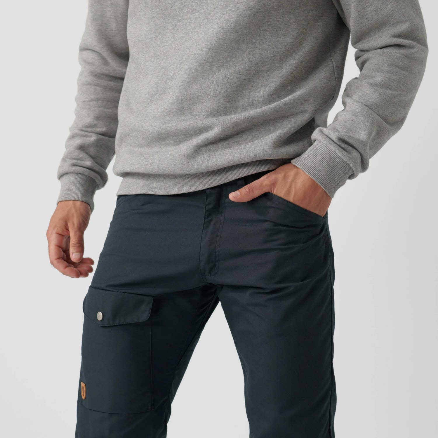 Fjällräven Greenland Jeans M Reg Herren Jeanshose Freizeithose dark navy