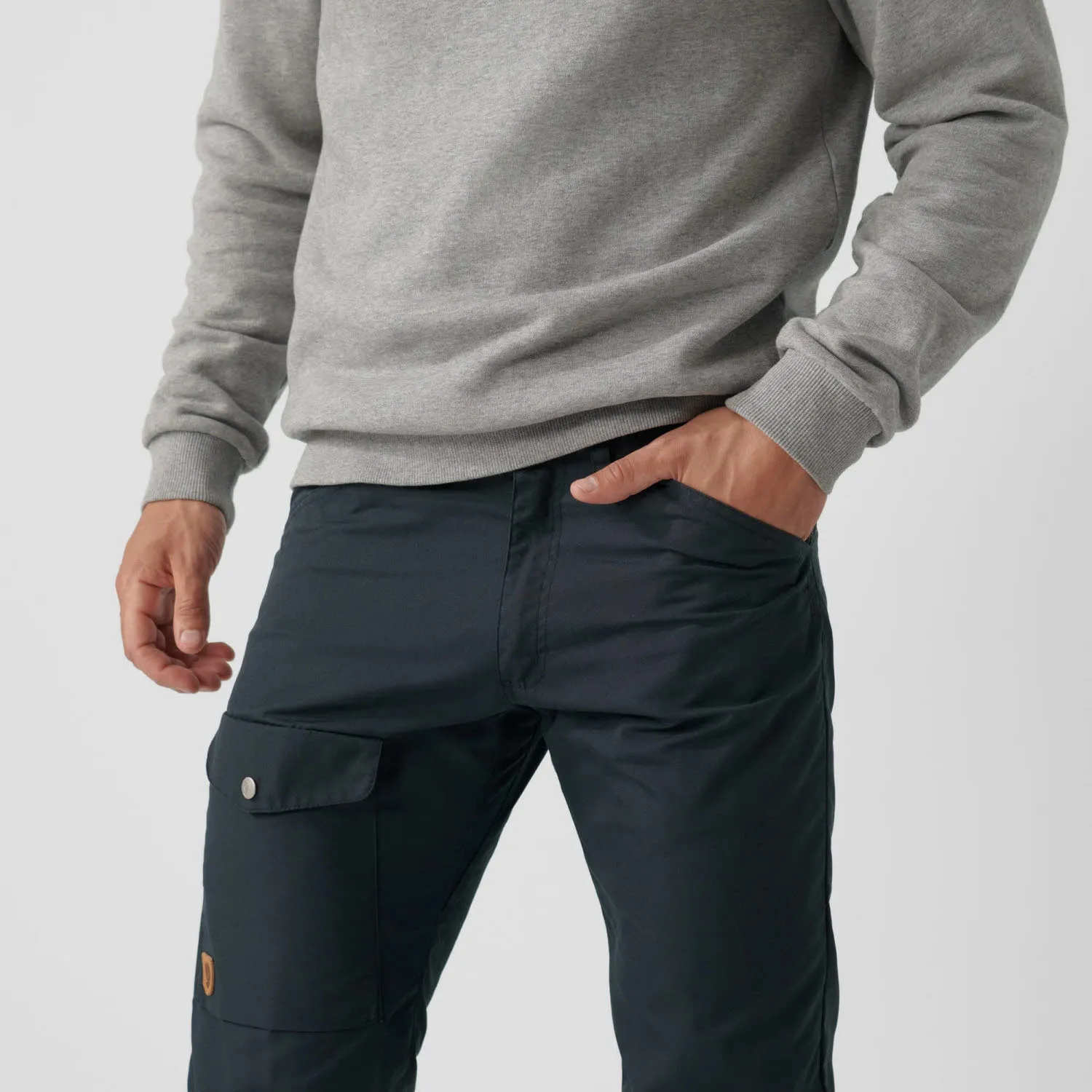 Fjällräven Greenland Jeans M Reg Herren Jeanshose Freizeithose dark navy