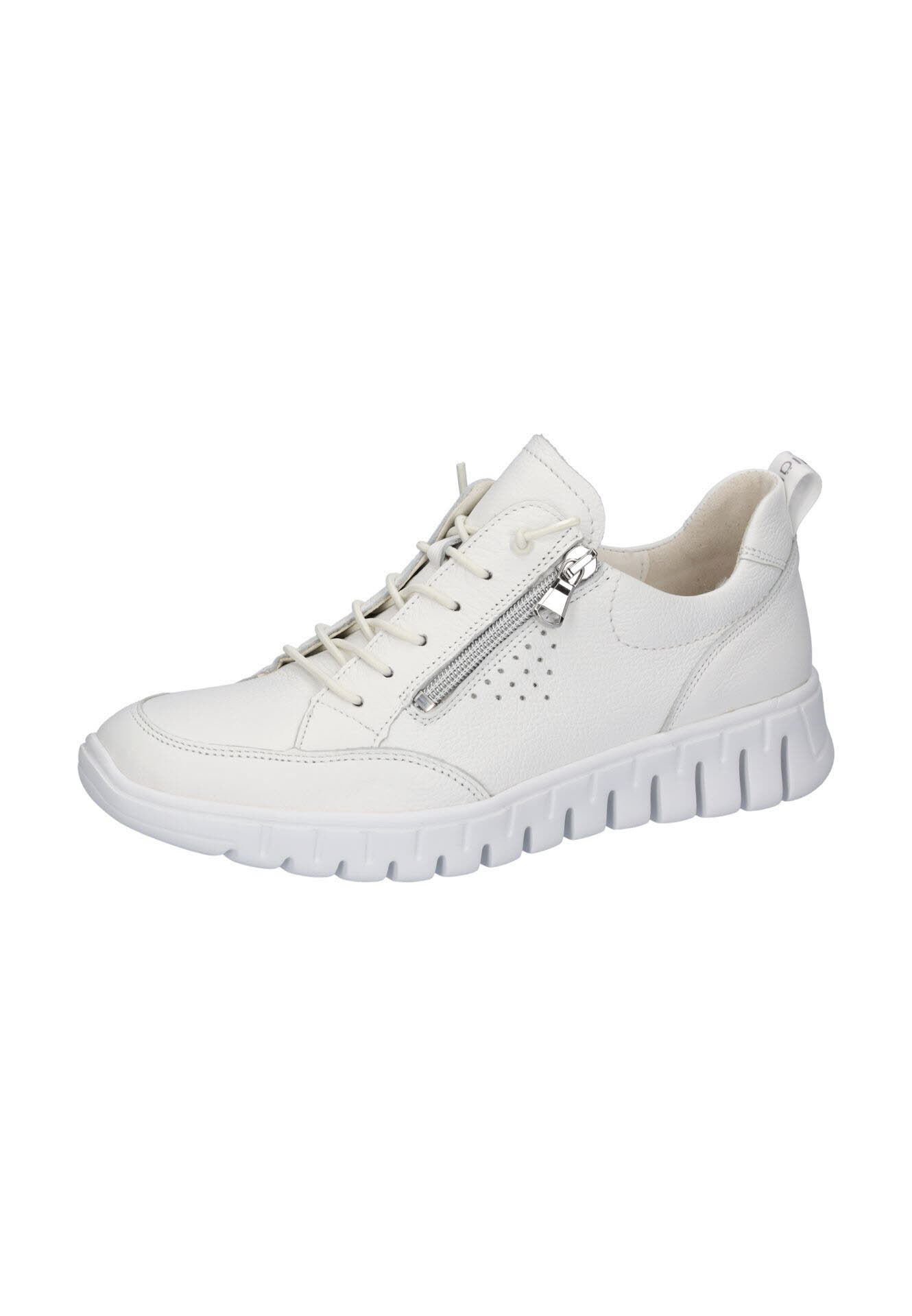 Waldläufer H-Birdy Halbschuhe Sneaker Schnürer Damen weiß