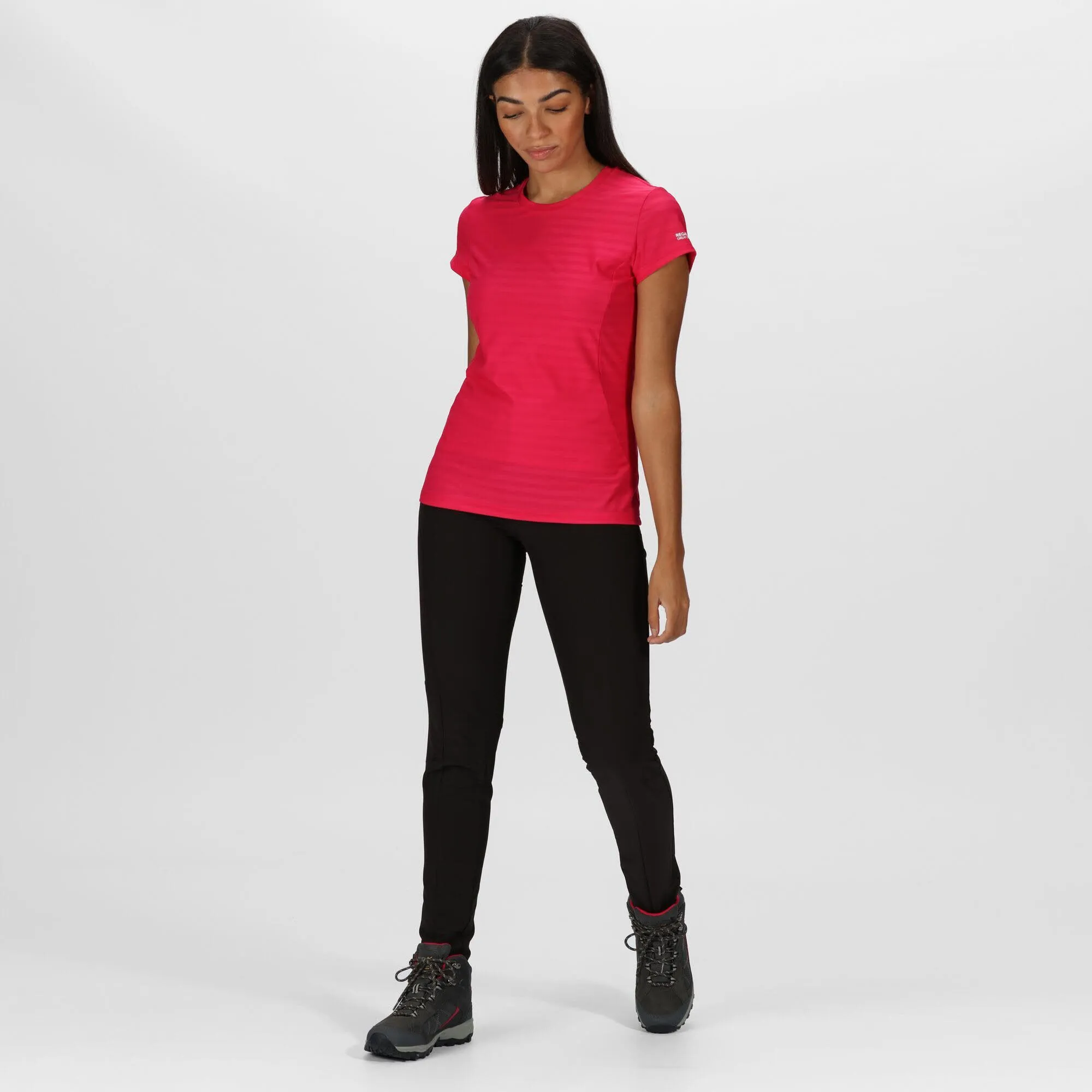 Regatta Pentre Stretch Damen Trekkinghose ungefüttert Sport Freizeit schwarz NEU