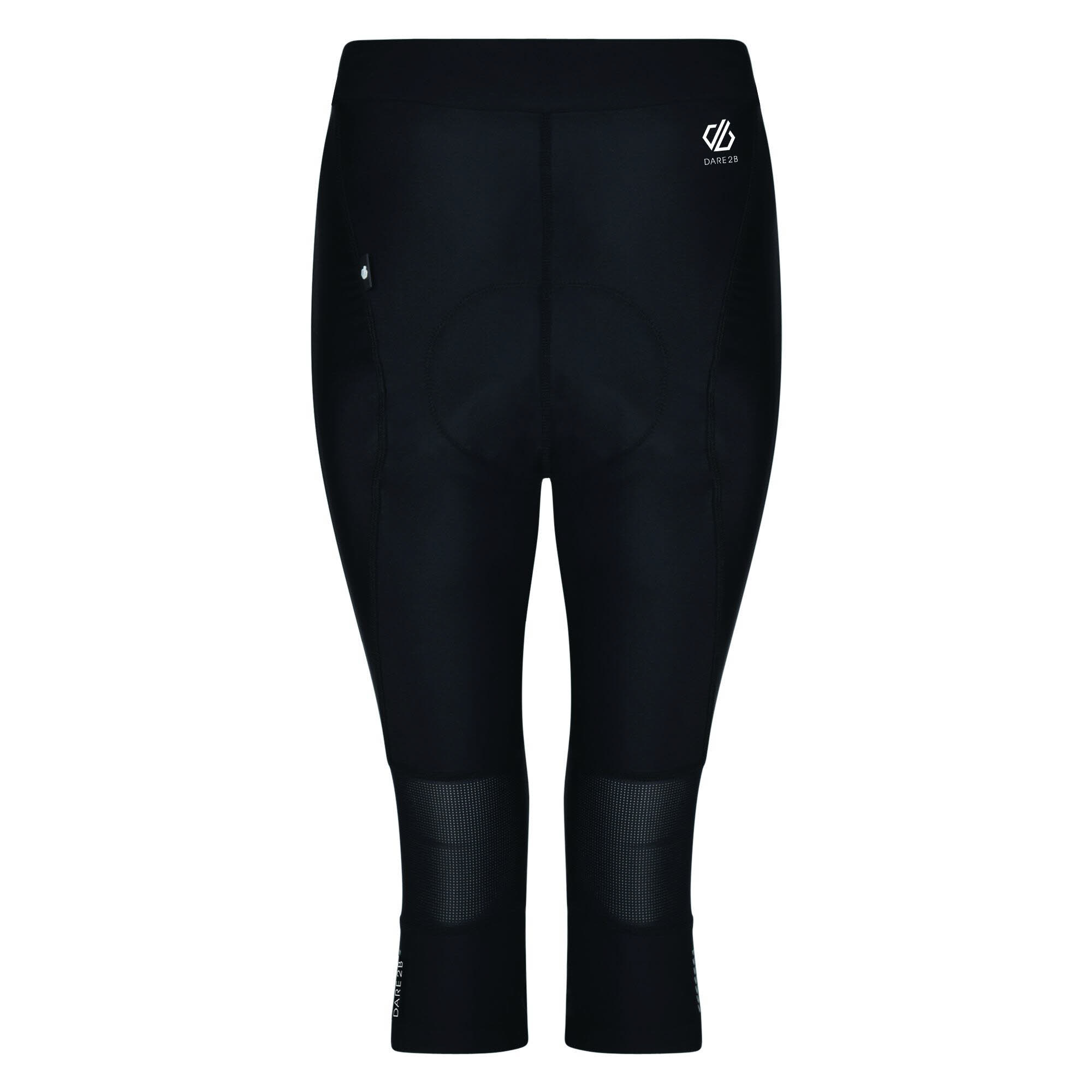 DARE2B Worldly Capri 3/4 Hose Fahrradleggings Radsport Damen schwarz NEU