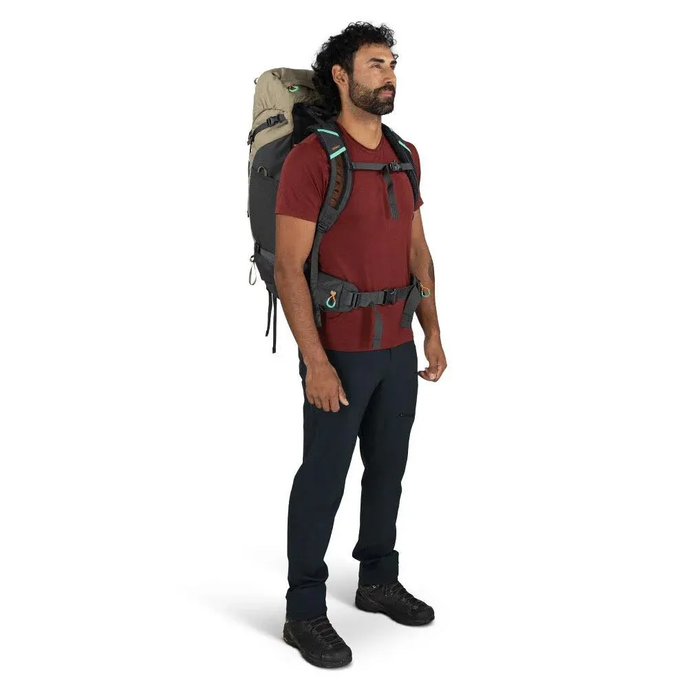 Osprey Kestrel LT 45 Herren Wanderrucksack Trekkingrucksack grün
