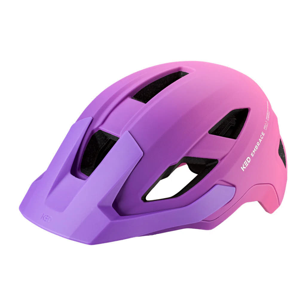 KED Embrace MU-1 Unisex Fahrradhelm Allroundhelm pink