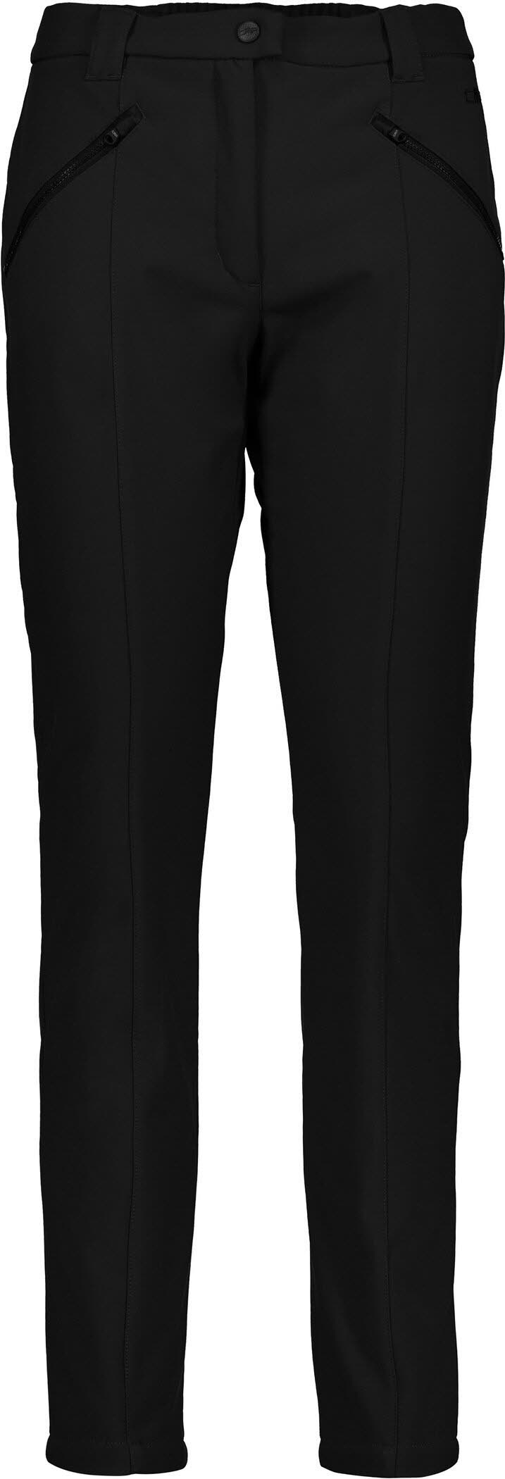 CMP Damen Trekkinghose Funktionshose gefüttert Tourenhose nero NEU