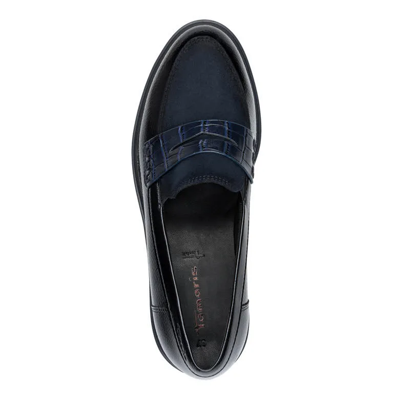 Tamaris Damen Slipper blau