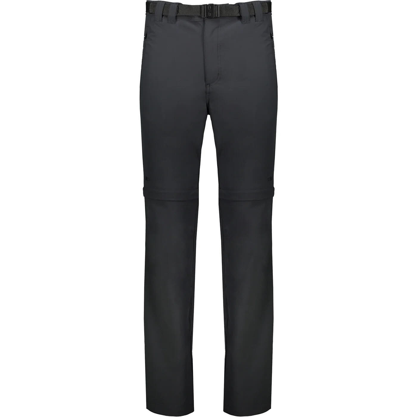 CMP Man Shorts Long Pant Zip Off Outdoorhose Wanderhose Freizeit antracite NEU