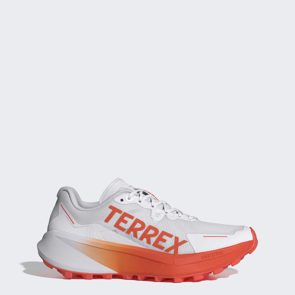 adidas Terrex Agravic 3 Damen Trailrunning-Schuh weiß/orange