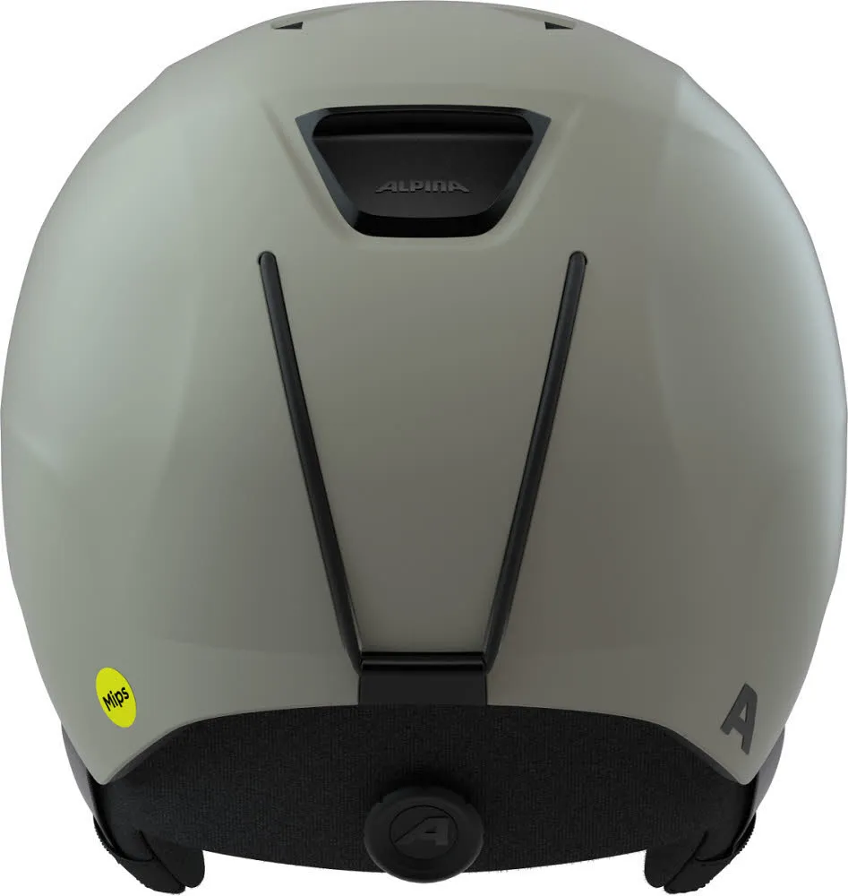Alpine KROON MIPS Unisex Skihelm Snowboardhelm moon-grey matt