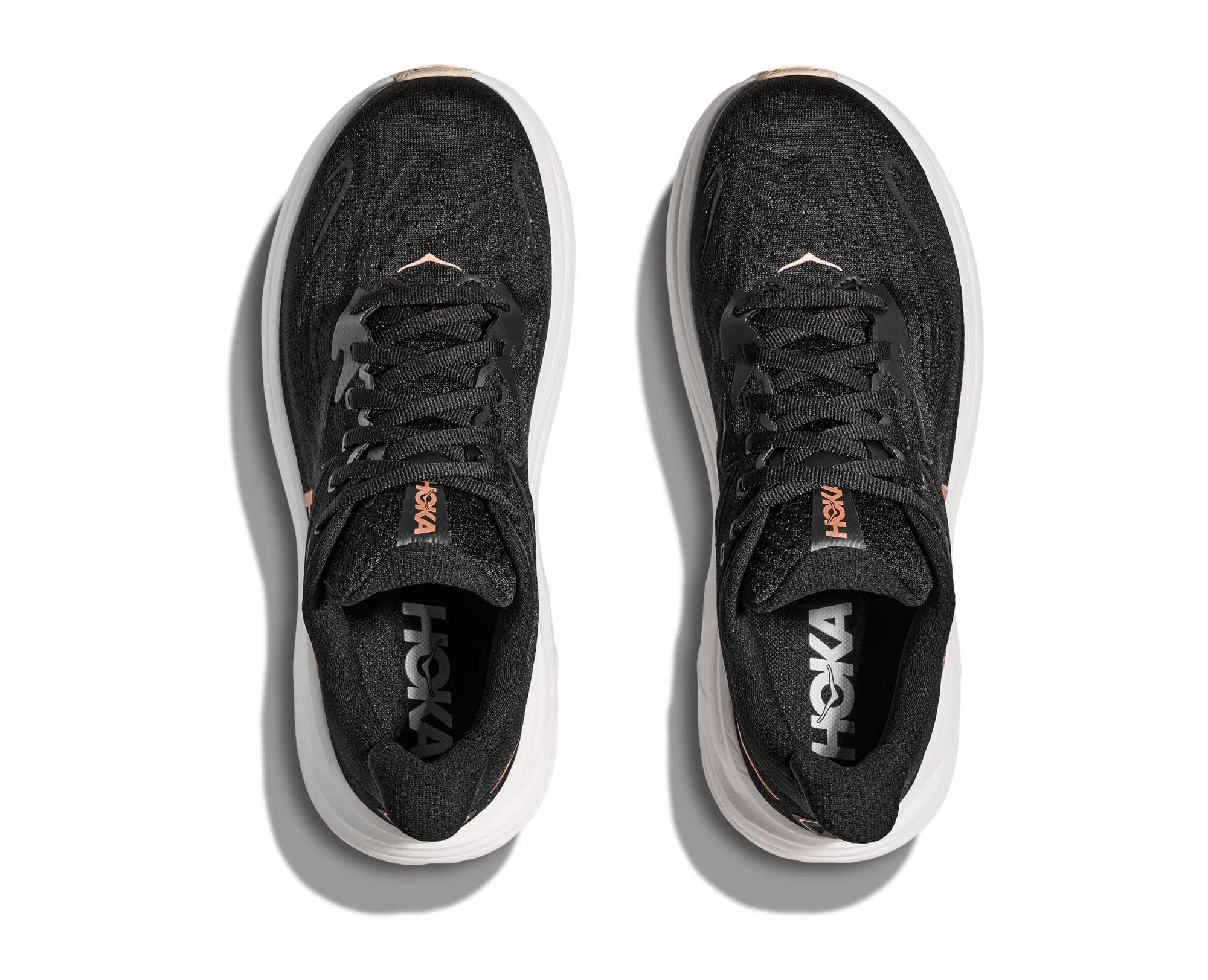 Hoka W CLIFTON 10 Damen Laufschuhe Joggingschuhe black/rose gold