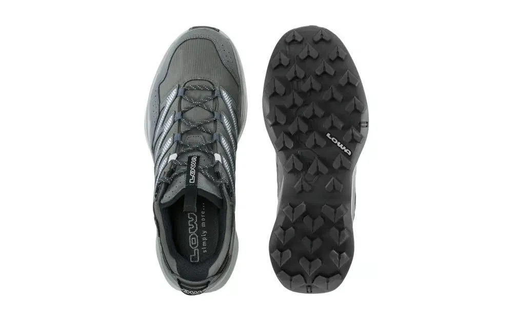 LOWA® MADDOX PRO GTX LO Herren Wanderschuhe Trekkingschuhe Low grau/grau